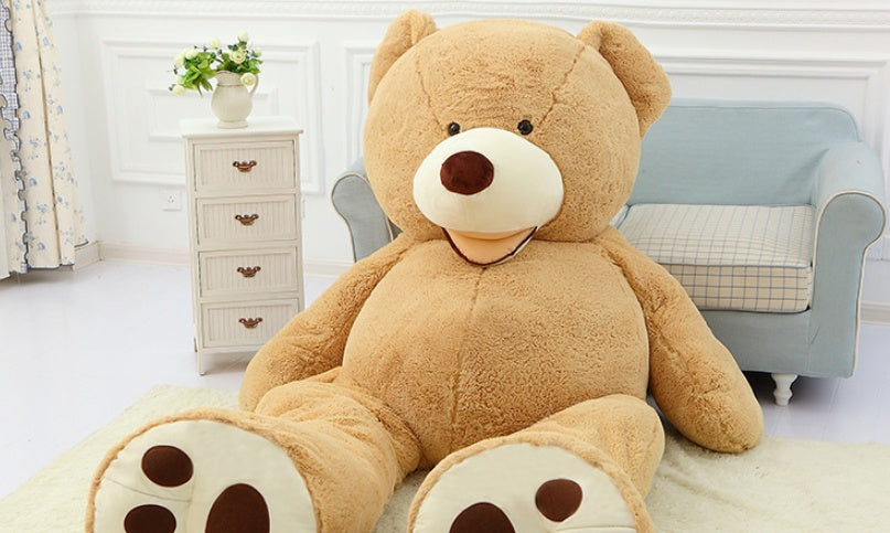 Giant Teddy Bear Plush Toy Huge Soft Toys Leather Shell Kids