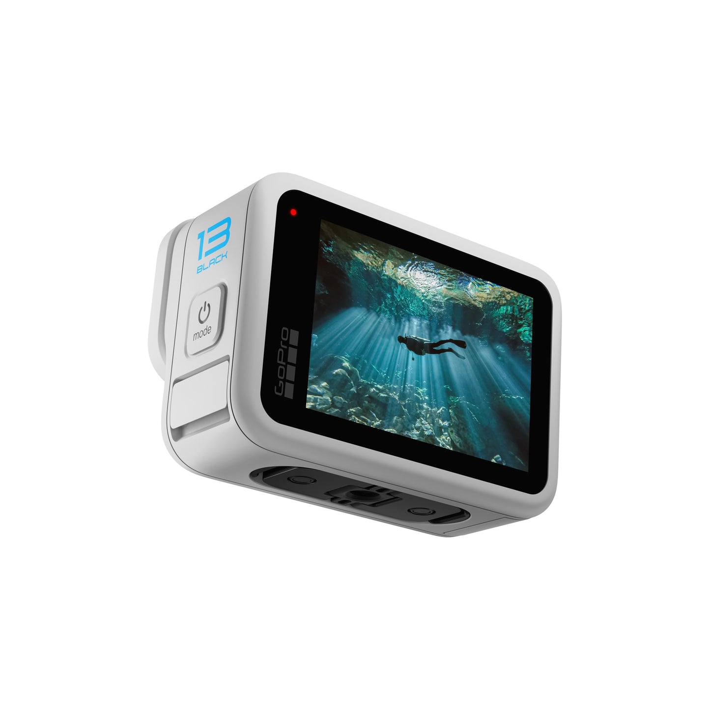 GoPro Limited Edition HERO13 Black in Polar White - Waterproof Action Camera with 5.3K60 Video, 27MP Photo
