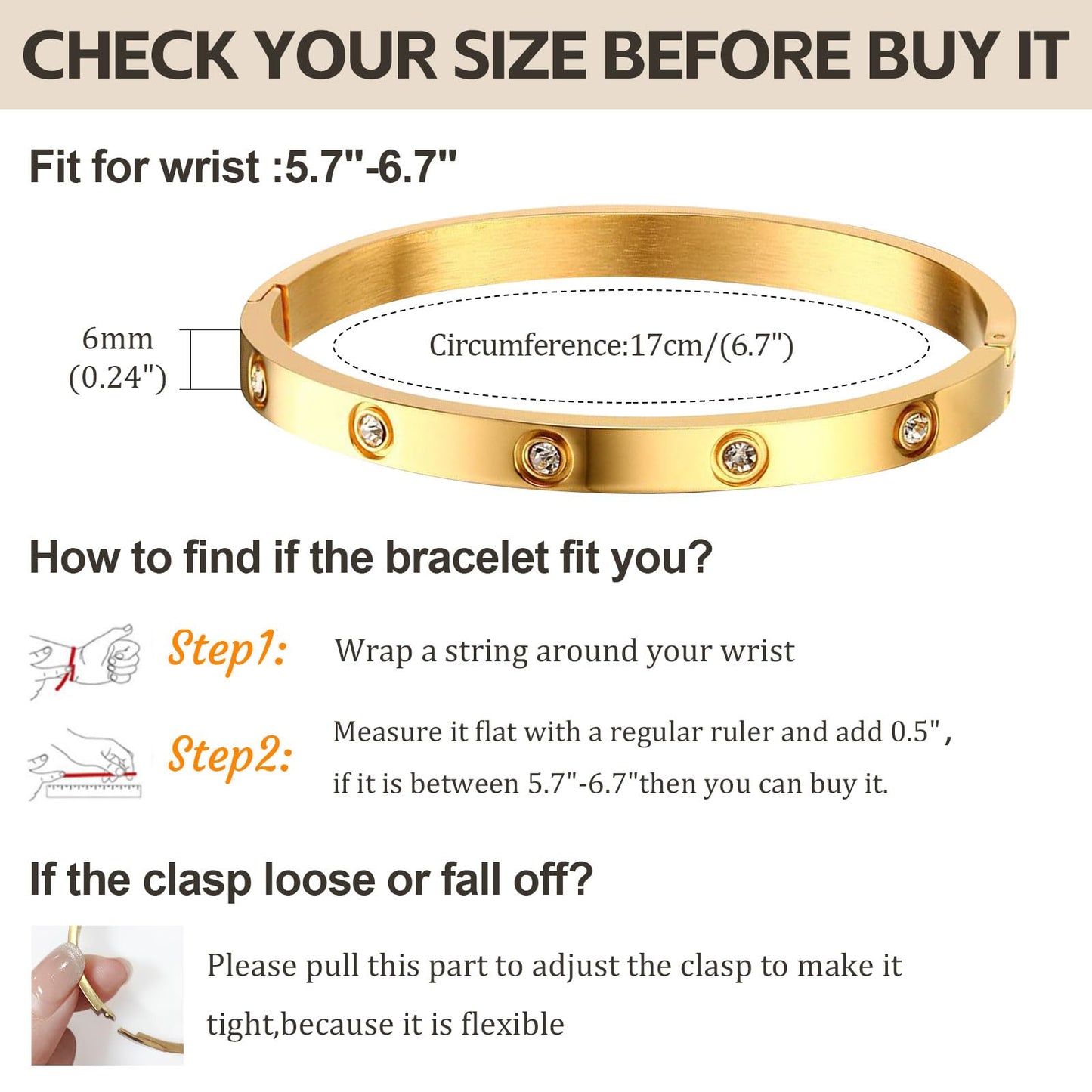 Womens Stackable Floral Gold Bracelets , 3Pcs 18K Gold Plated Bracelet,Stainless Steel Bangle Chain Non Tarnish, Bracelet Set Trendy Jewelry,Christmas Valentines Birthday Gifts for Girlfriend