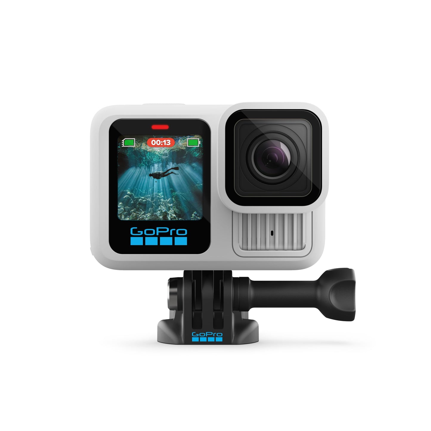 GoPro Limited Edition HERO13 Black in Polar White - Waterproof Action Camera with 5.3K60 Video, 27MP Photo