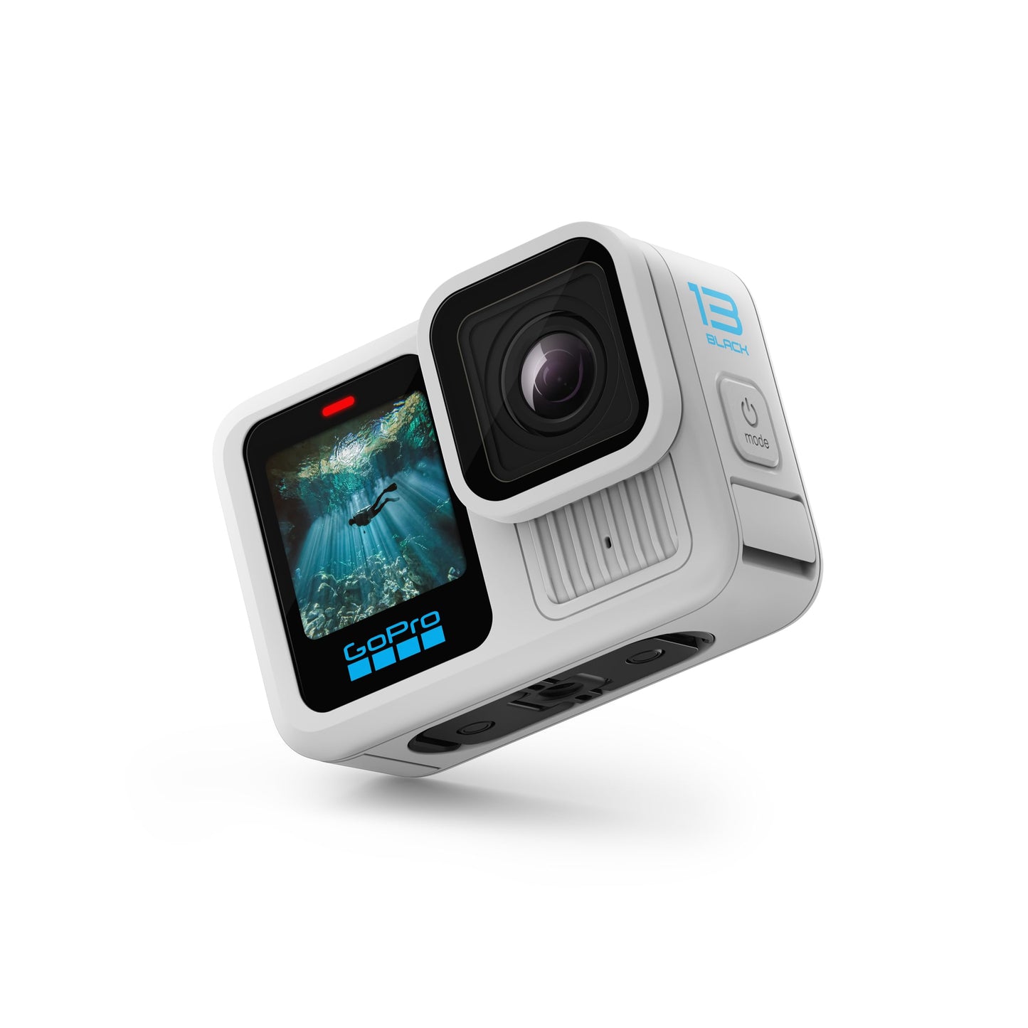 GoPro Limited Edition HERO13 Black in Polar White - Waterproof Action Camera with 5.3K60 Video, 27MP Photo