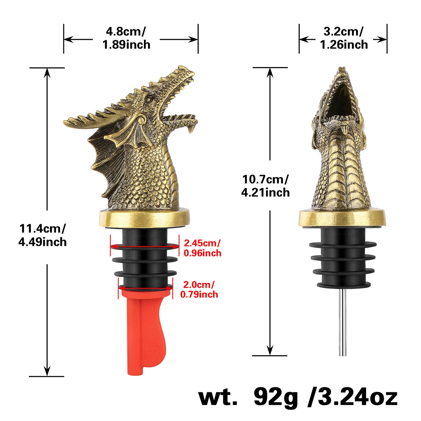 Dual Function Faucet Dispenser, Wine Stopper, Bottle Stopper,
