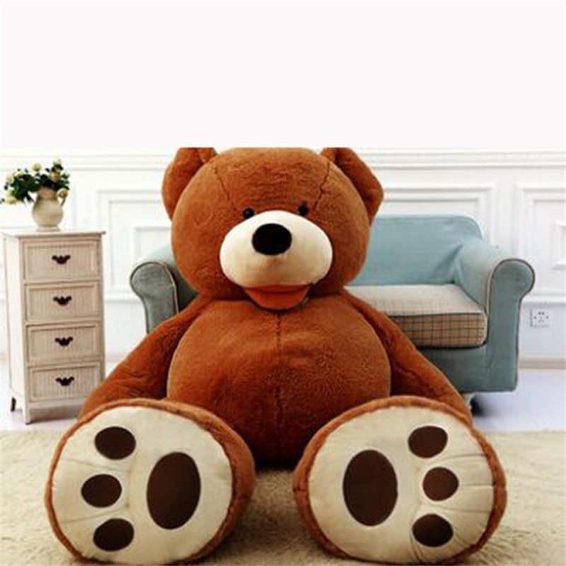 Giant Teddy Bear Plush Toy Huge Soft Toys Leather Shell Kids