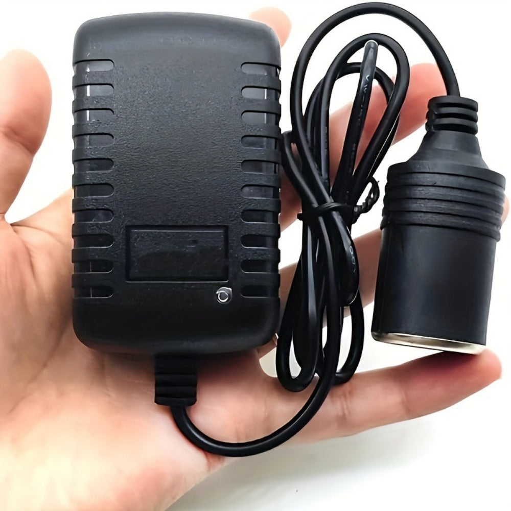 AC To DC Converter 12V 2A 24W Car Cigarette Lighter Socket 110-240V To 12V AC To DC Power Adapter