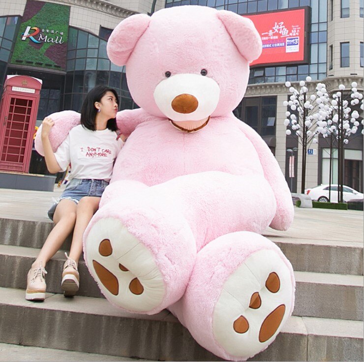 Giant Teddy Bear Plush Toy Huge Soft Toys Leather Shell Kids