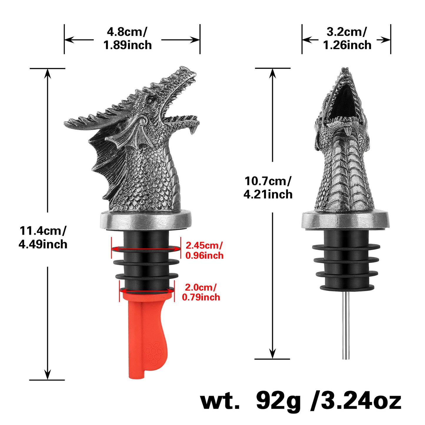 Dual Function Faucet Dispenser, Wine Stopper, Bottle Stopper,