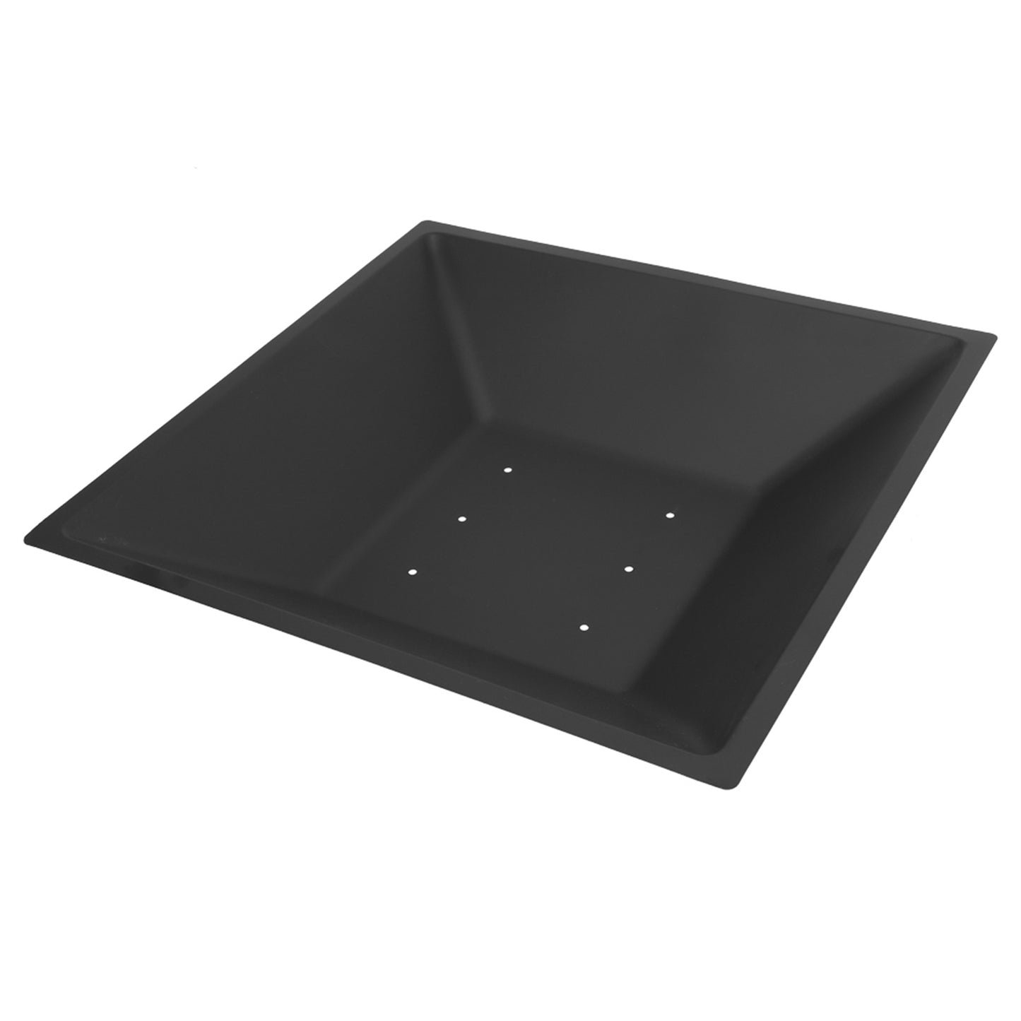 32 Inch Wrought Iron Square Black Firewood Brazier
