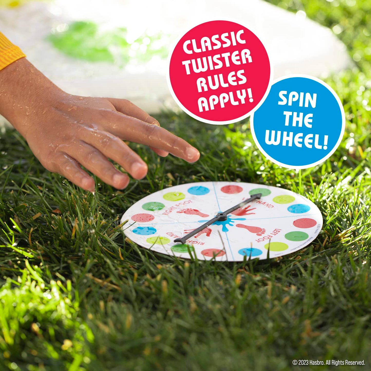 Hasbro Twister Splash – Summer Toys for Kids, 68 x 52 inches