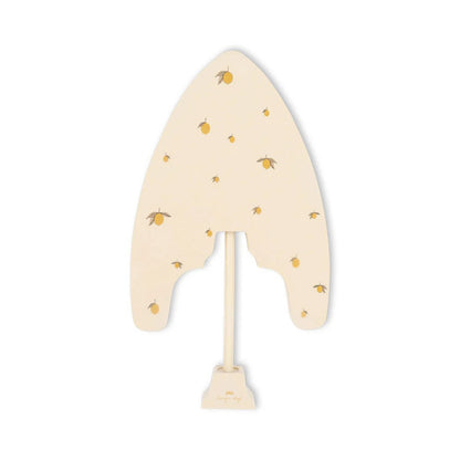 Decorative wall hook with bee pattern on a white background