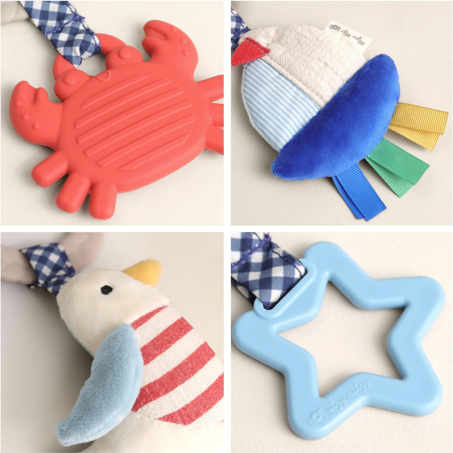 Teething Activity Toy with Sensory Textures and Interactive Features