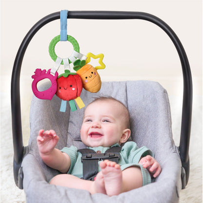 Teething Activity Toy with Sensory Textures and Interactive Features