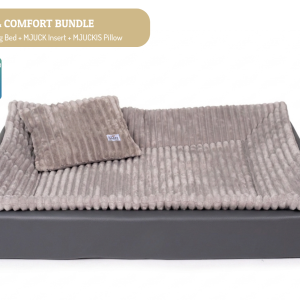 All-In Relax Bundle | KUDDE Dog Bed + Insert & Pillow