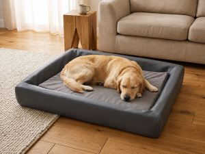 Alternative view of Orthopedic Memory Foam Dog Bed Insert with Protective Liner