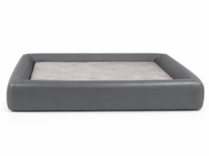 Orthopedic Dog Bed with Memory Foam and Vegan Leather Cover