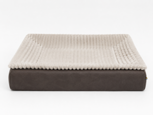 Orthopedic Dog Bed with Memory Foam and Vegan Suede Cover