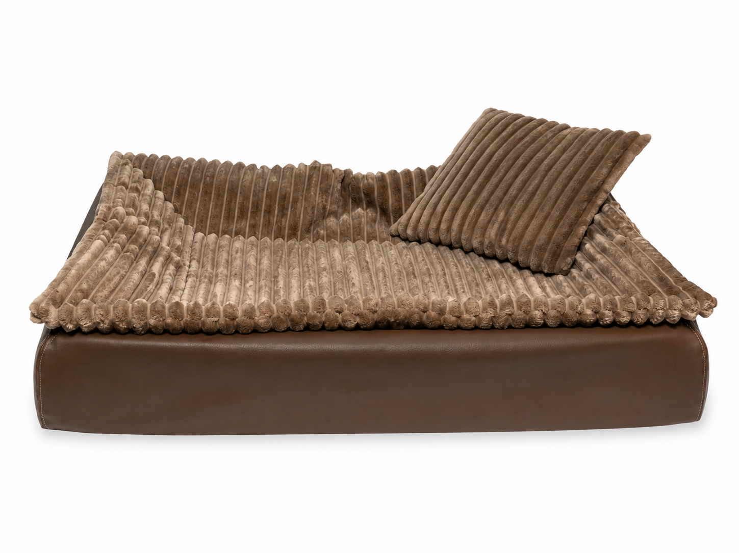 Orthopedic Dog Bed Bundle with Insert and Snuggle Pillow