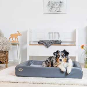 Alternative view of Orthopedic Dog Bed in Premium Vegan Leather - KUDDE