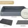 Orthopedic Plus Bundle | KUDDE Dog Bed + MUMIN Insert